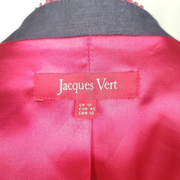 Jaques Vert Formalwear Bolaro Shrug Fuchsia/Silver - Picture 6 of 11